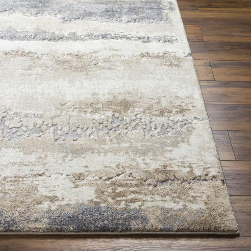 Surya Tuscany TUS-2344 Beige Charcoal 7'10" Square Rug