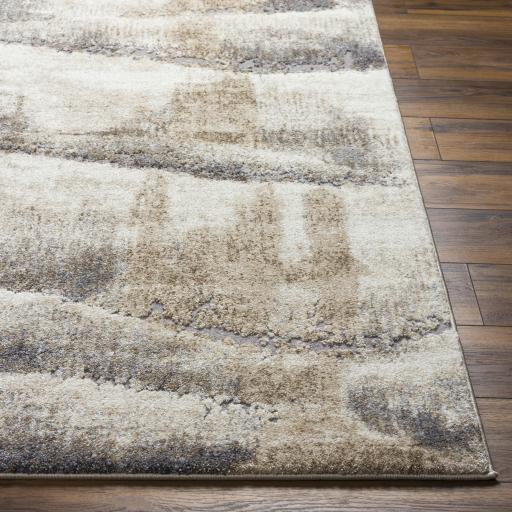 Surya Tuscany TUS-2345 Beige Charcoal 7'10" Square Rug