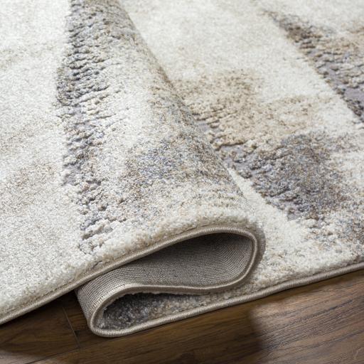 Surya Tuscany TUS-2345 Beige Charcoal 7'10" Square Rug