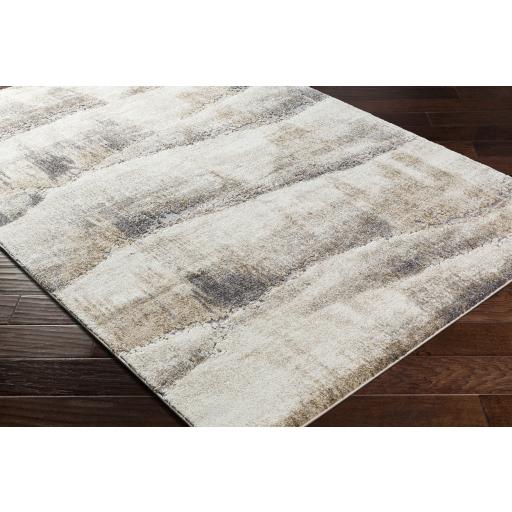 Surya Tuscany TUS-2345 Beige Charcoal 7'10" Square Rug