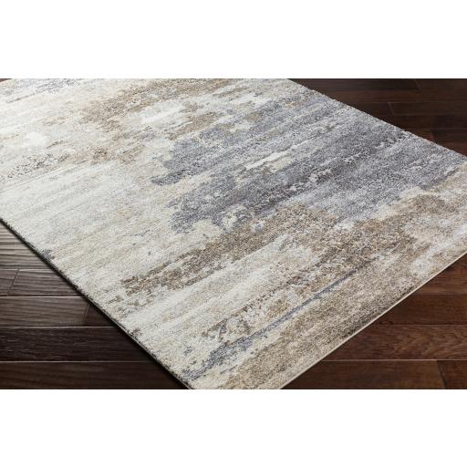 Surya Tuscany TUS-2346 Beige Charcoal 7'10" Square Rug