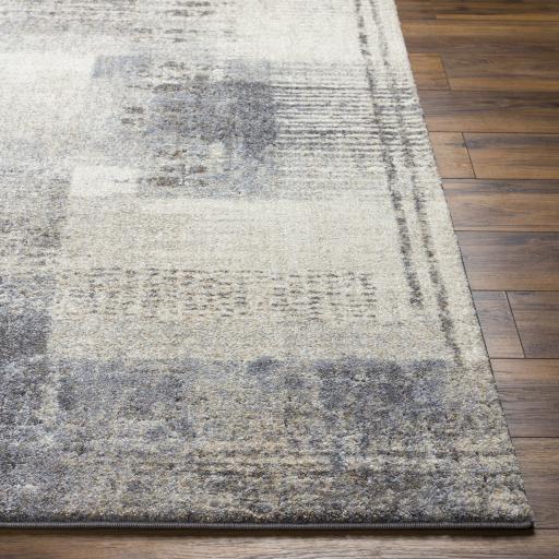 Surya Tuscany TUS-2348 Beige Charcoal 7'10" Square Rug