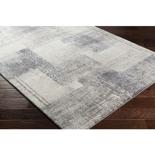 Surya Tuscany TUS-2348 Beige Charcoal 7'10" Square Rug