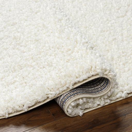 Surya Ultra Shag UTG-2309 White 5'3" x 7' Rug