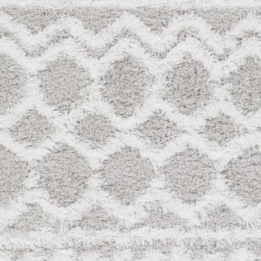 Surya Urban Shag USG-2310 Light Gray White 2' x 2'11" Rug