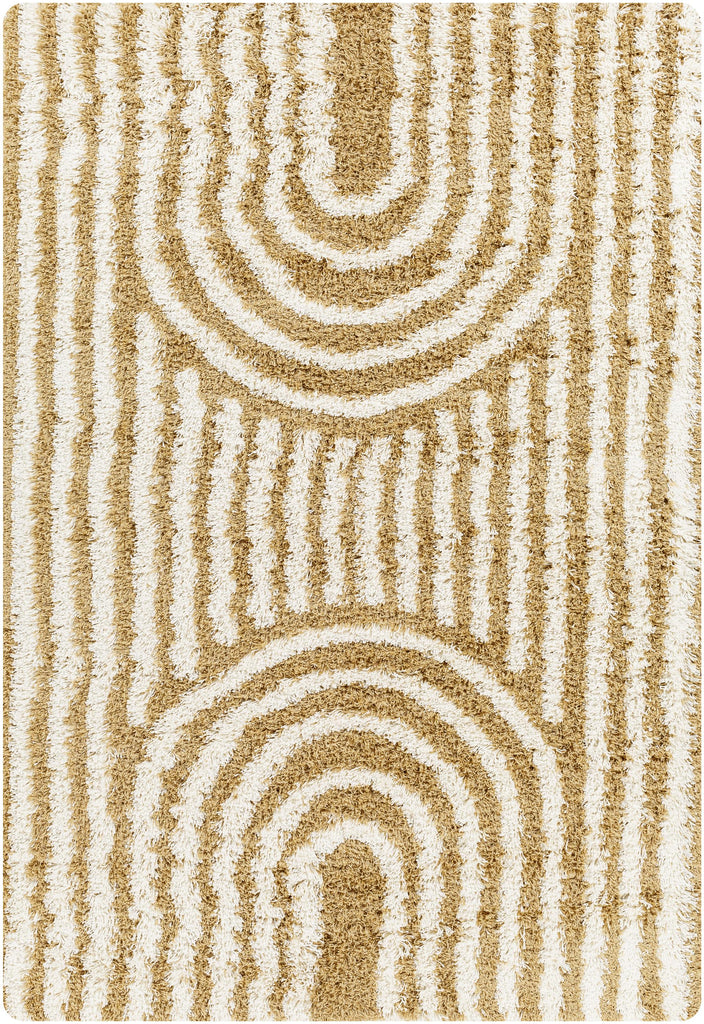 Surya Urban Shag USG-2316 Camel Ivory 5'3" x 7'3" Rug