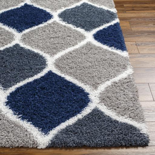 Surya Urban Shag USG-2321 Charcoal Light Gray 5'3" x 7'3" Rug