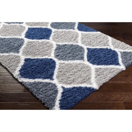 Surya Urban Shag USG-2321 Charcoal Light Gray 5'3" x 7'3" Rug