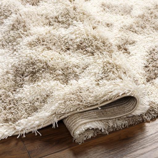 Surya Urban Shag USG-2323 Ivory Light Beige 5'3" x 7'3" Rug