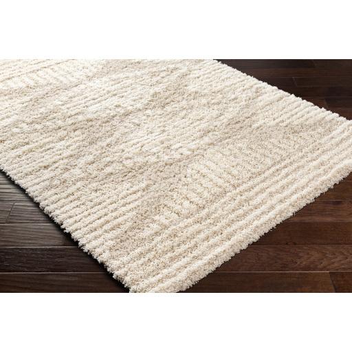 Surya Urban Shag USG-2326 Ivory Light Beige 5'3" x 7'3" Rug