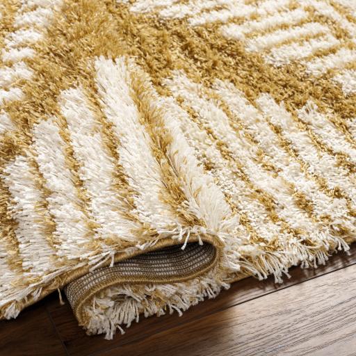 Surya Urban Shag USG-2327 Camel Ivory 5'3" x 7'3" Rug