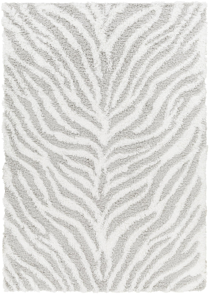 Surya Urban Shag USG-2331 Light Gray White 6'7" x 9'6" Rug