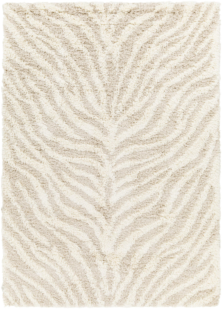 Surya Urban Shag USG-2332 Ivory Light Beige 5'3" x 7'3" Rug