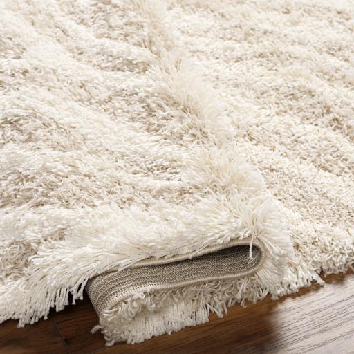 Surya Urban Shag USG-2332 Ivory Light Beige 5'3" x 7'3" Rug