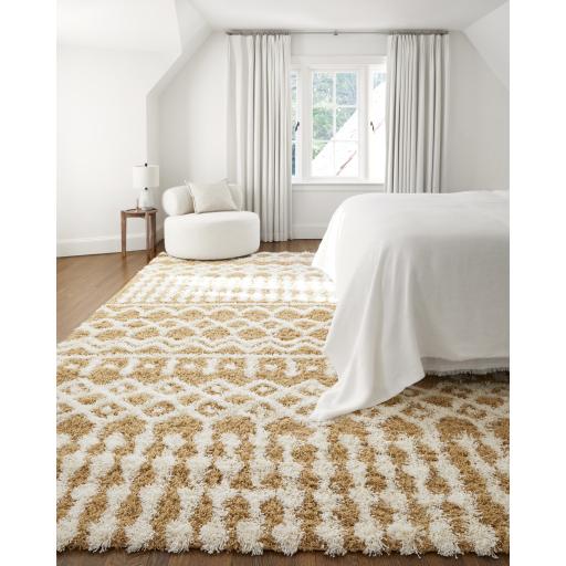 Surya Urban Shag USG-2340 Camel Ivory 2'7" x 7'3" Rug