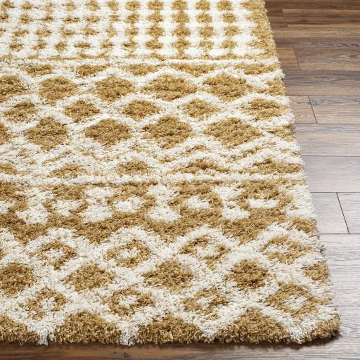 Surya Urban Shag USG-2340 Camel Ivory 2'7" x 7'3" Rug