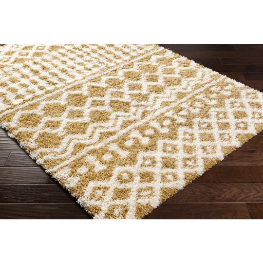 Surya Urban Shag USG-2340 Camel Ivory 2'7" x 7'3" Rug