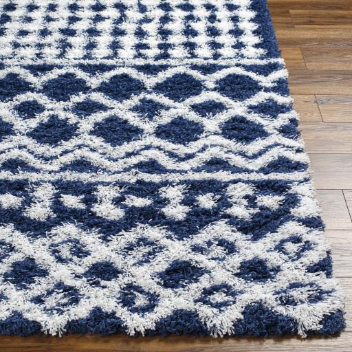 Surya Urban Shag USG-2341 Navy White 2'7" x 7'3" Rug