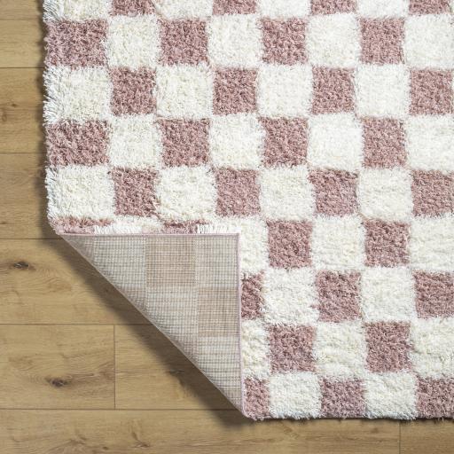 Surya Urban Shag USG-2347 Cream Dusty Pink 2'7" x 7'3" Rug