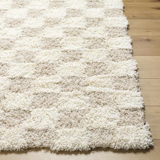 Surya Urban Shag USG-2350 Cream Light Beige 2'7" x 7'3" Rug