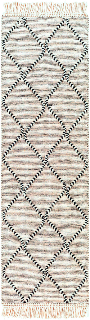 Surya Uttar UTT-2302 Black Cream 2' x 3' Rug