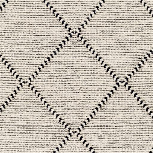 Surya Uttar UTT-2302 Black Cream 2' x 3' Rug