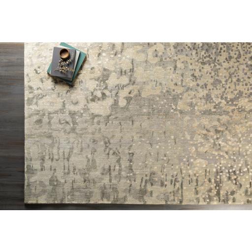 Surya Watercolor WAT-5011 Beige Black 10' x 14' Rug