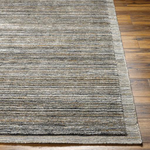 Surya Yasmin YMN-2302 Black Brown 10' x 14' Rug