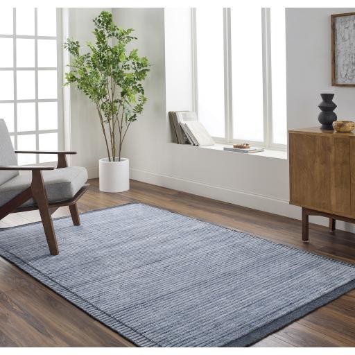 Surya Yasmin YMN-2303 Black Denim 12' x 15' Rug