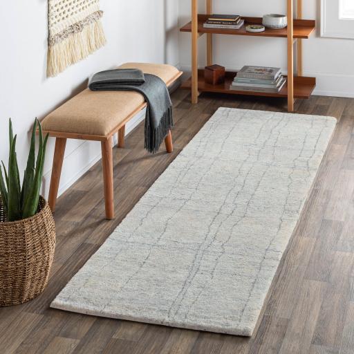 Surya Zara ZAR-2302 Charcoal Gray 2' x 3' Rug