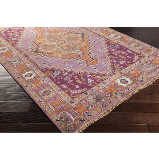 Surya Zeus ZEU-7820 Brick Red Lavender 10' x 14' Rug