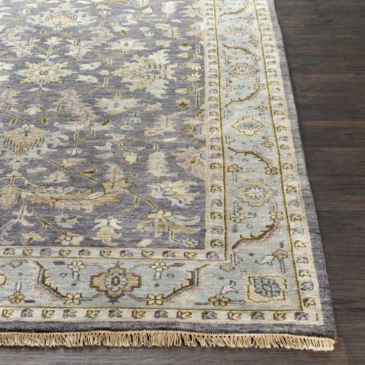 Surya Zeus ZEU-7825 Ivory Light Brown 8' Round Rug