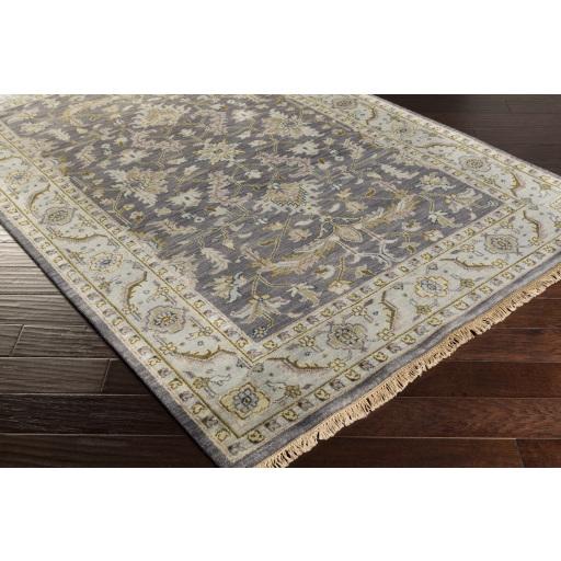 Surya Zeus ZEU-7825 Ivory Light Brown 8' Round Rug