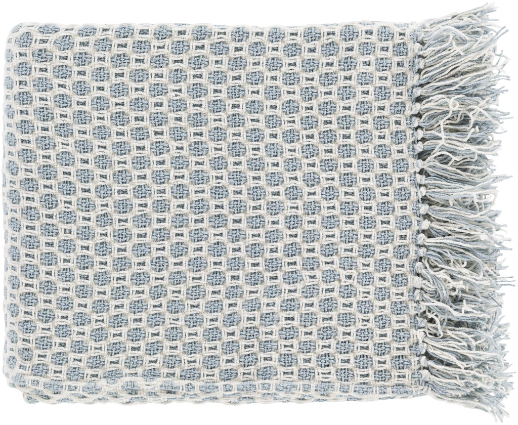 Surya Trestle TSL-2001 50"W x 60"L Throw