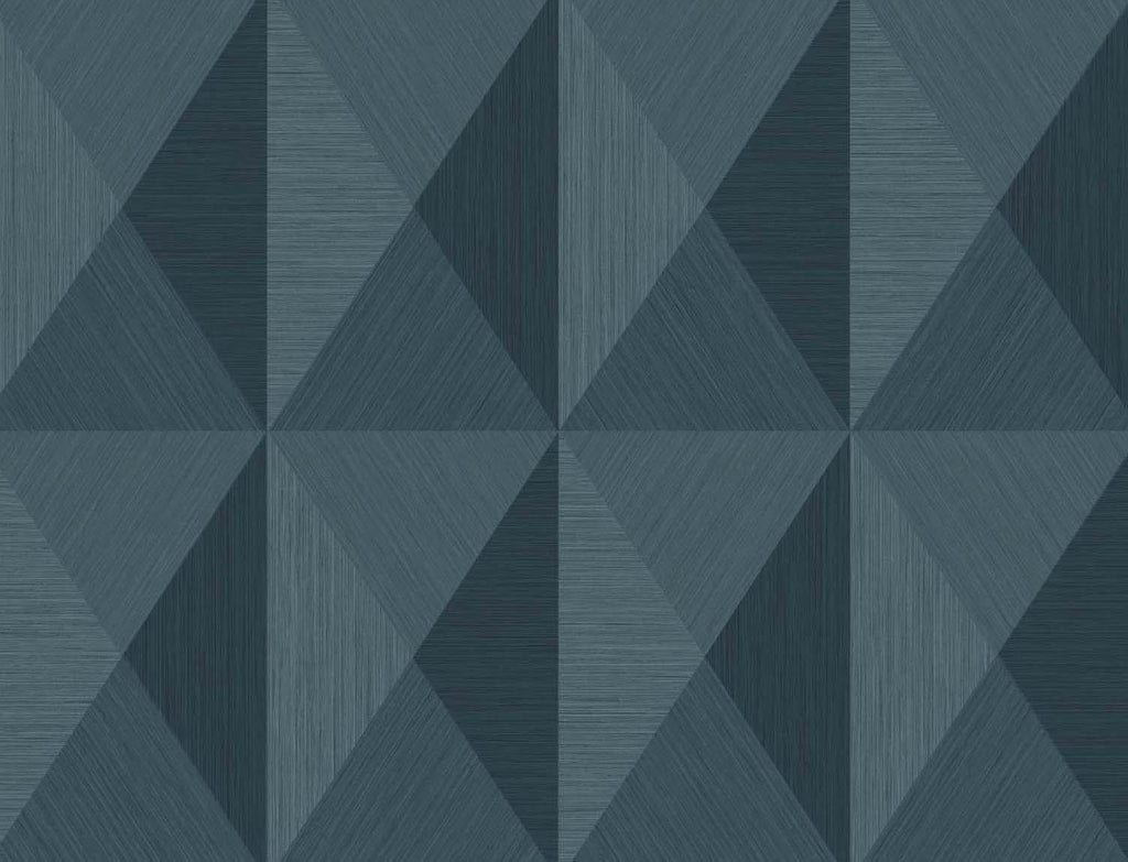 Seabrook Pinnacle Blue Wallpaper