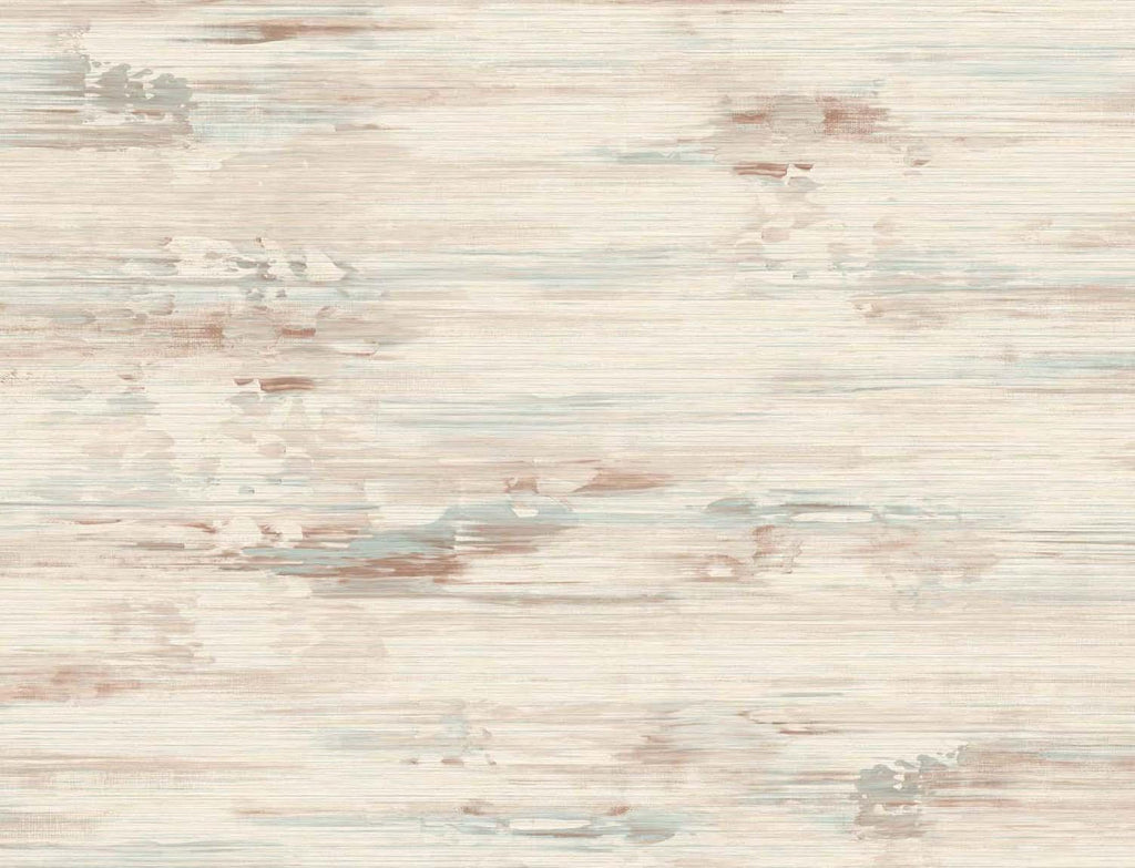 Seabrook Silk Mistral Rust & Seaside Wallpaper