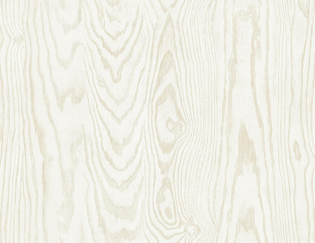 Seabrook Kyoto Faux Woodgrain Beige Wallpaper