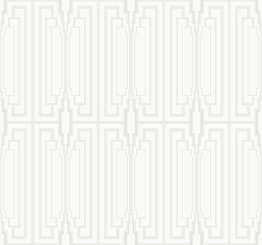 Seabrook Manhattan Off-White Wallpaper