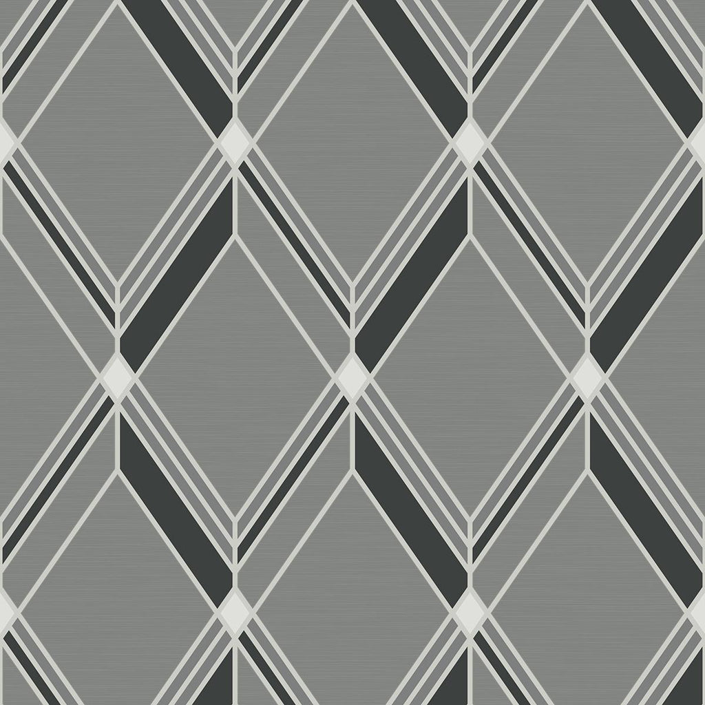 Seabrook Brooklyn Diamond Mysterious Wallpaper