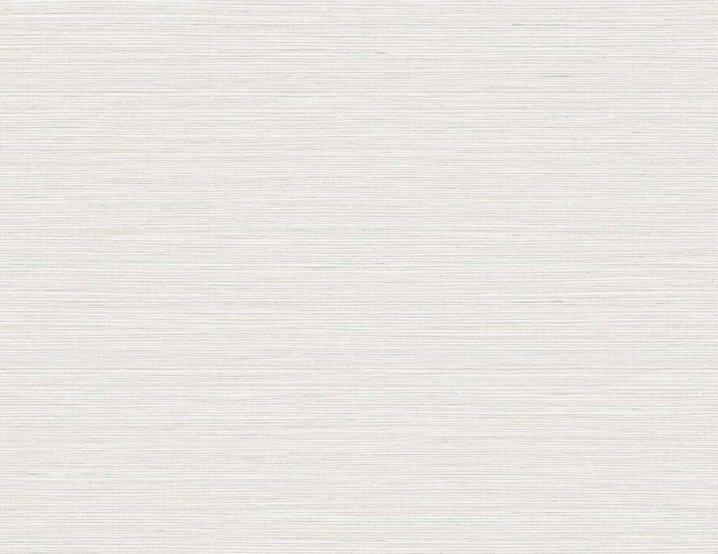 Seabrook Edmond Faux Sisal White Wallpaper