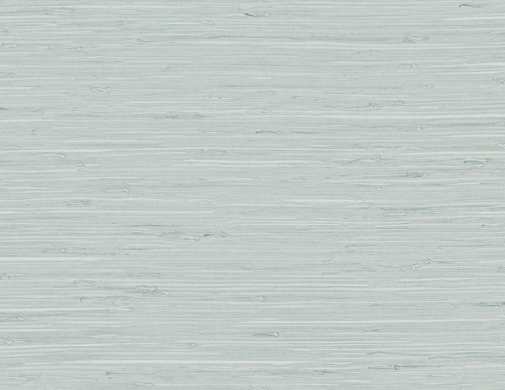 Seabrook Marion Faux Arrowroot Blue Wallpaper