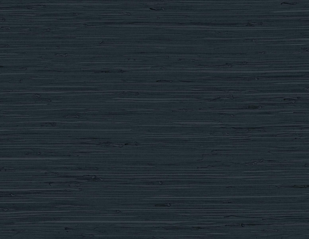 Seabrook Marion Faux Arrowroot Black Wallpaper