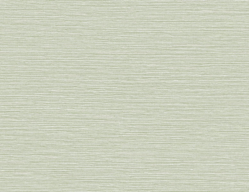 Seabrook Tiger Island Faux Sisal Green Wallpaper