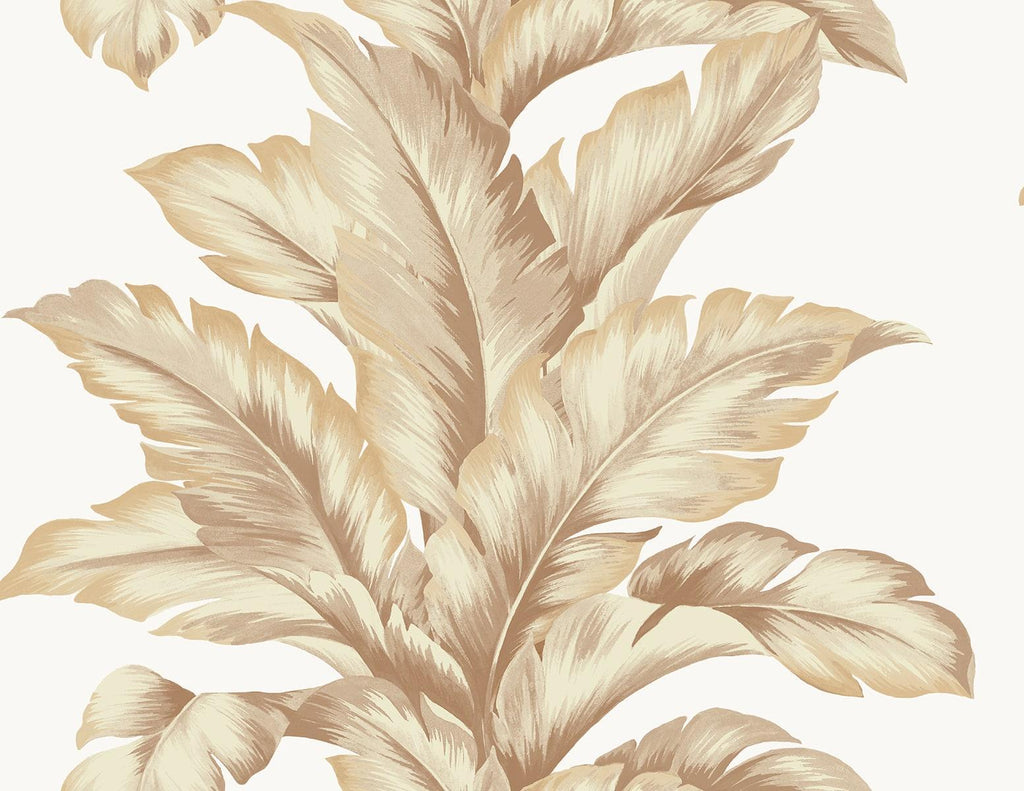 Seabrook Banana Springs Peachy Wallpaper