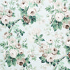 Schumacher Nancy Floral Seafoam Fabric