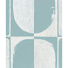 Schumacher The Cloisters Panel Set Soft Blue Wallpaper