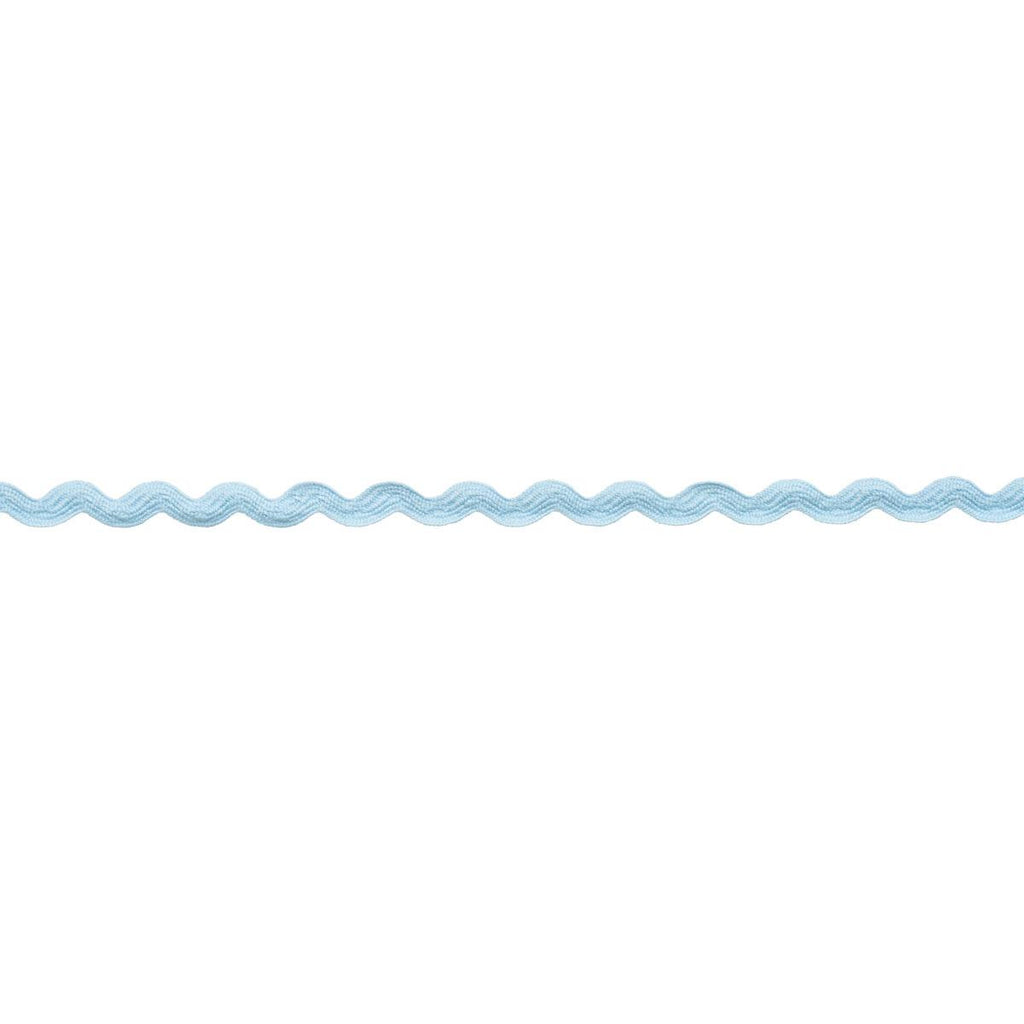 Schumacher Ric Rac Tape Medium Pale Blue Trim