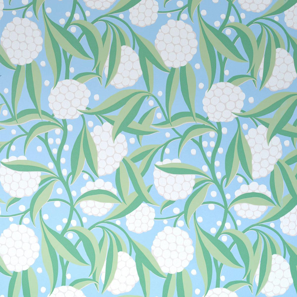 Schumacher Rubus Delft Wallpaper