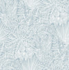 A-Street Prints Middleton Botanical Blue Wallpaper