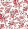 A-Street Prints Middleton Fruit Red Wallpaper